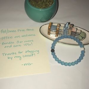 Authentic Lokai Bracelet - Blue - Size Large